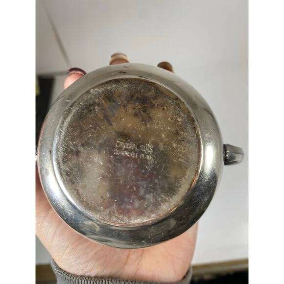 Vintage Empire Crafts Quadruple Plate Silver-Plated Creamer & Sugar Bowl Set - Picture 5 of 5